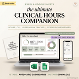 The Clinical Hours Companion — Supervision & Licensure Hours Tracker