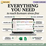 The Clinical Hours Companion — Supervision & Licensure Hours Tracker