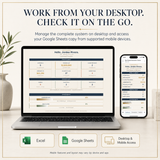 Real Estate Transaction Tracker | Google Sheets Spreadsheet for Pipeline, Deadlines & Commissions